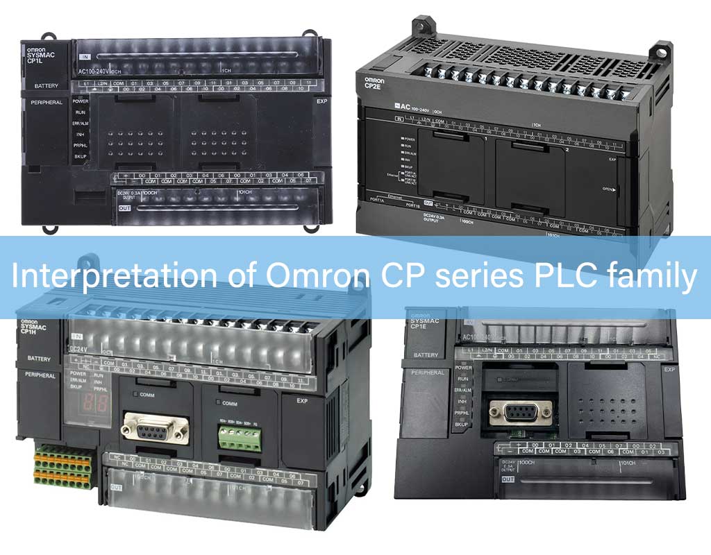 Omron CP serisi PLC ailesinin yorumlanması