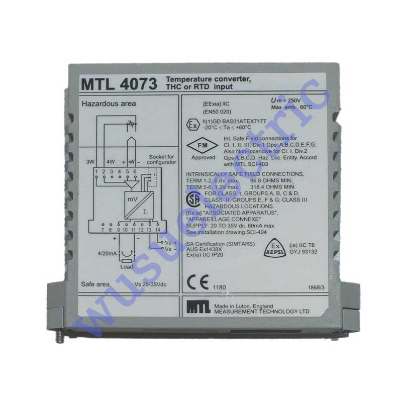 Eaton MTL4073 TEMPERATURE CONVERTER